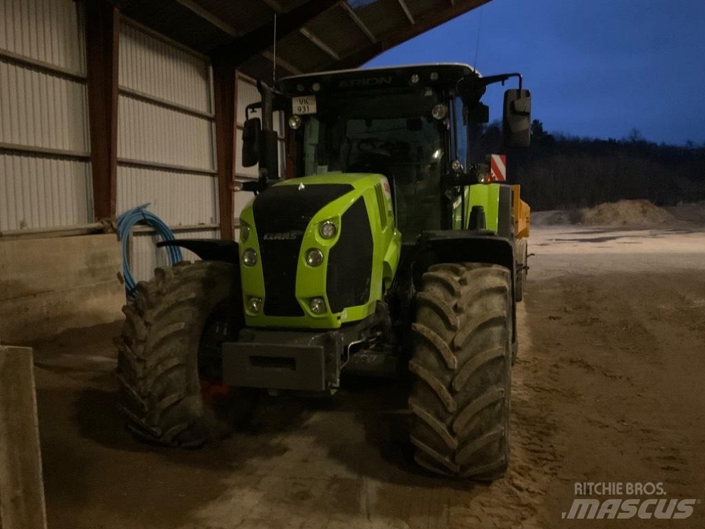 CLAAS ARION 650 cis + الجرارات