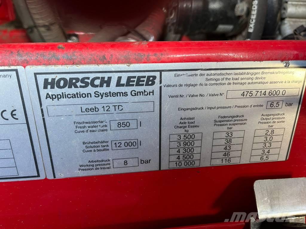 Horsch Leeb 12 TD الرشاشات