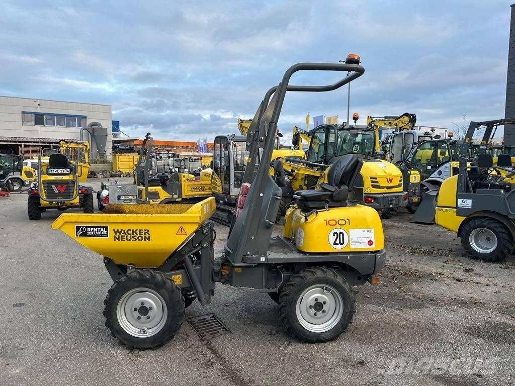 Wacker Neuson 1001 عربات نقل قلابة للمواقع