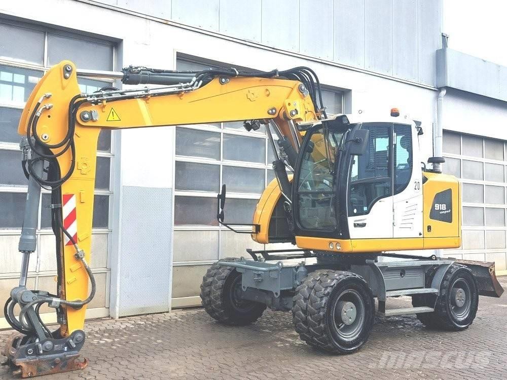 Liebherr A 918 حفارات بعجل