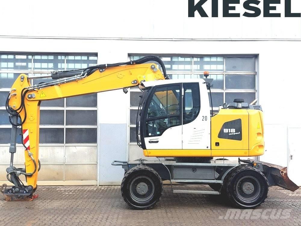 Liebherr A 918 حفارات بعجل