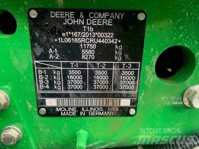 John Deere 6R165 الجرارات