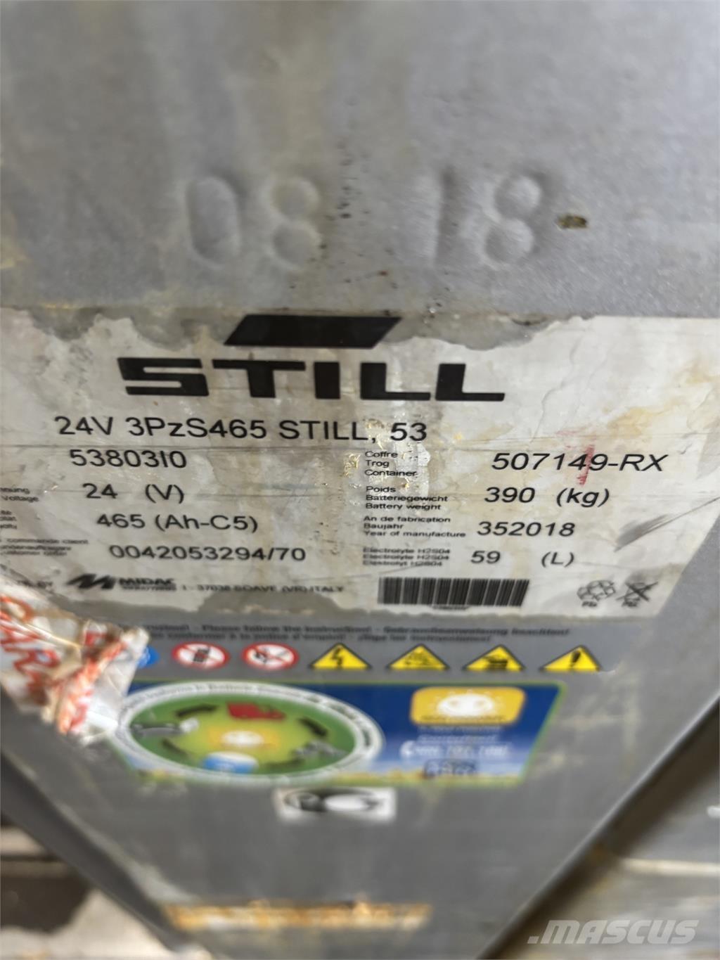 Still OPX 20 معدات الرفع عالي المستوى