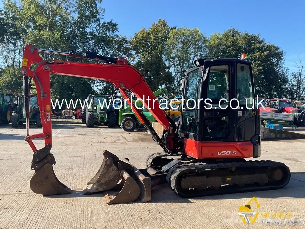 Kubota U 50-5 حفارات صغيرة أقل من 7 طن (حفارات صغيرة)