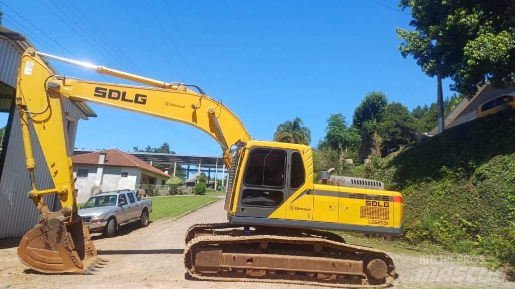 SDLG LG 6250 E حفارات زحافة