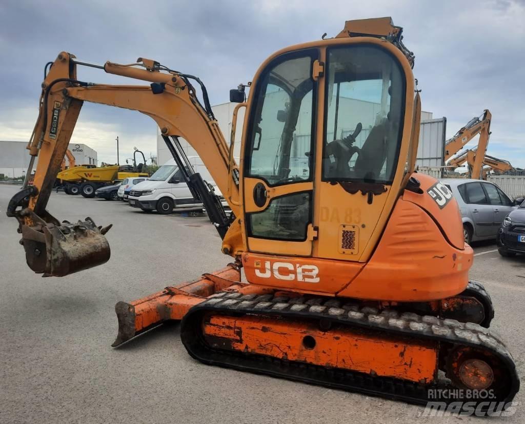 JCB 8055 حفارات صغيرة أقل من 7 طن (حفارات صغيرة)