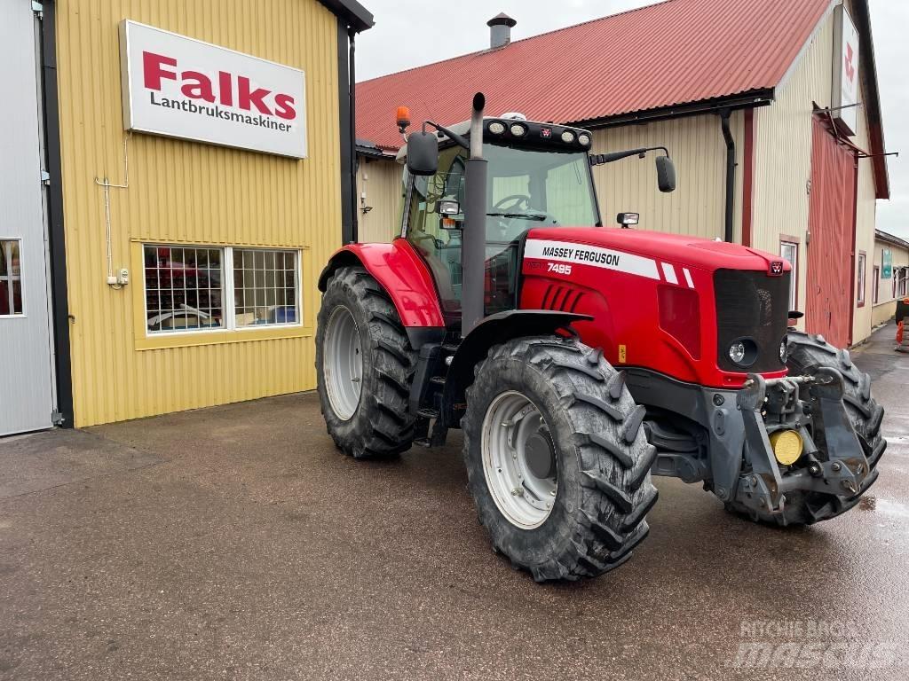 Massey Ferguson 7495 الجرارات
