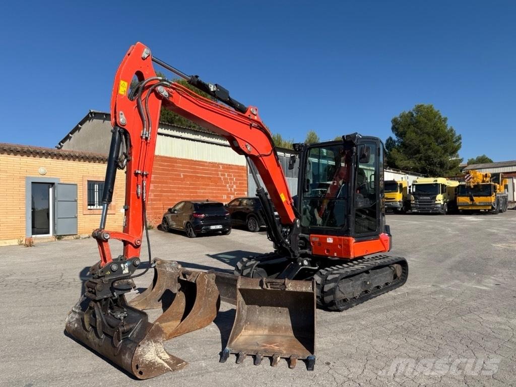 Kubota KX 060-5 حفارات صغيرة أقل من 7 طن (حفارات صغيرة)