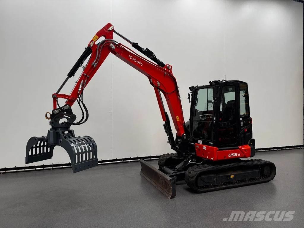 Kubota U56-5 حفارات صغيرة أقل من 7 طن (حفارات صغيرة)