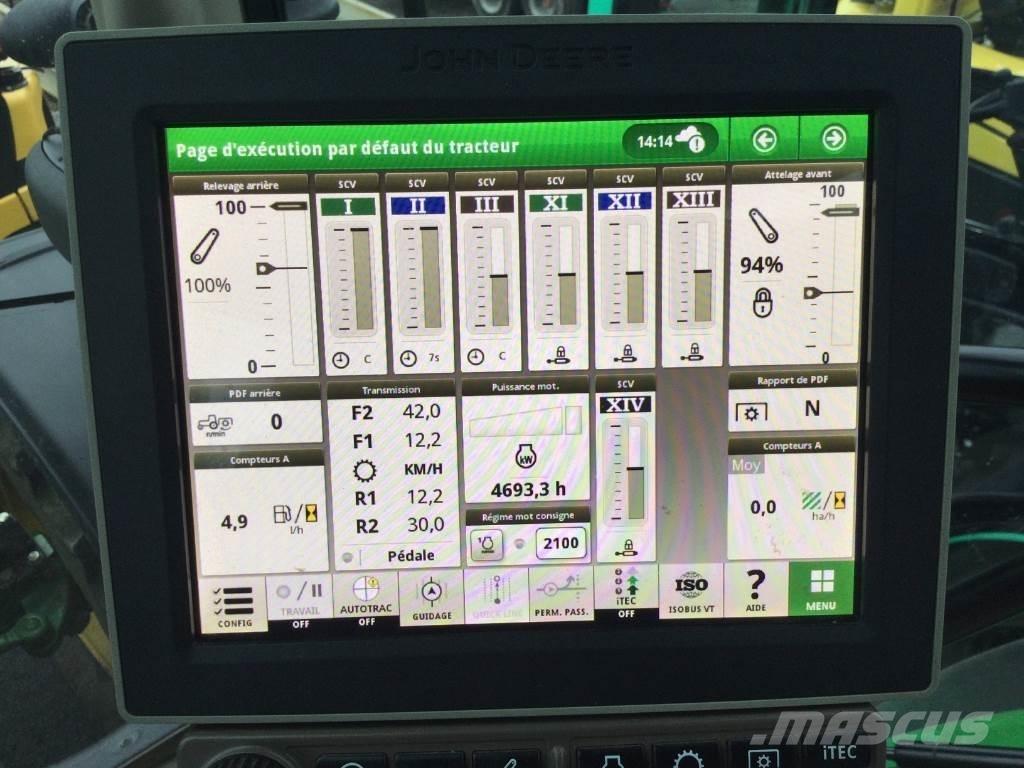 John Deere 6130R الجرارات