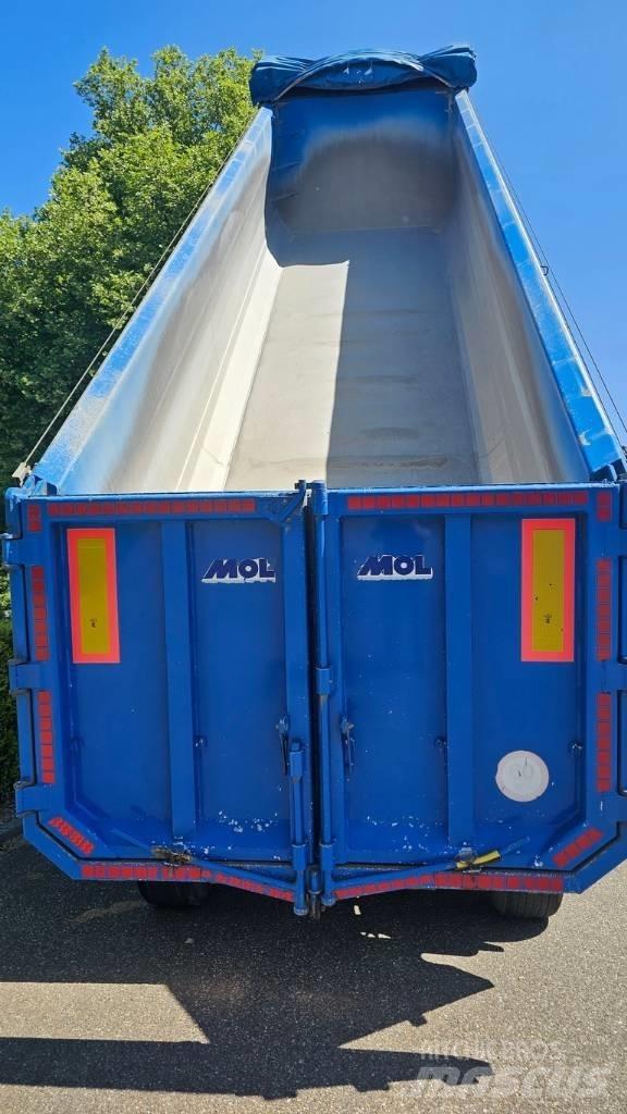 MOL KO225 Steel / Alu نصف مقطورات قلابة