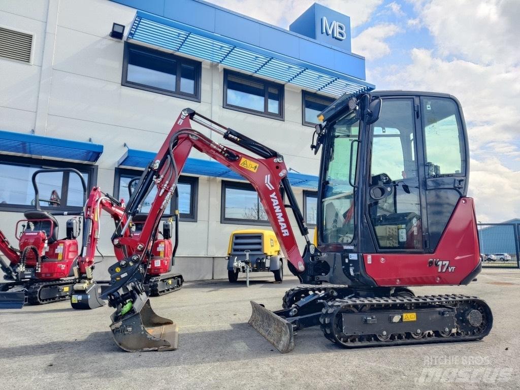 Yanmar SV17-VT حفارات صغيرة أقل من 7 طن (حفارات صغيرة)