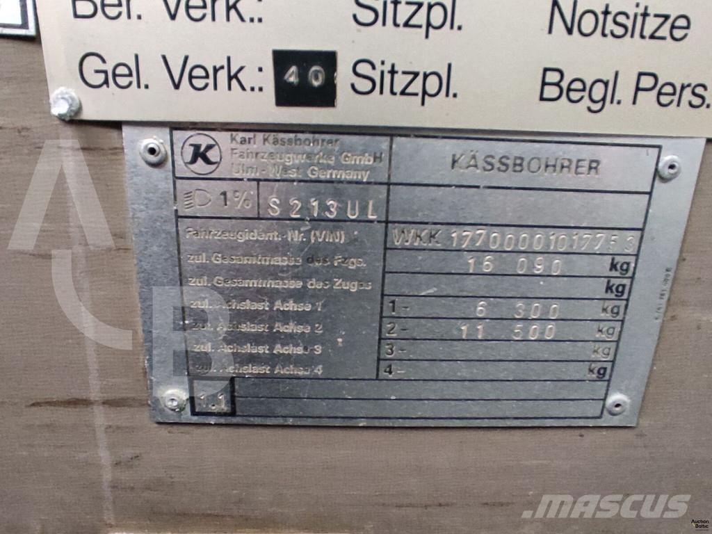 Setra S 213 UL أخرى