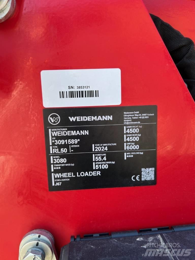 Weidemann 3080 3080 لوادر بعجل