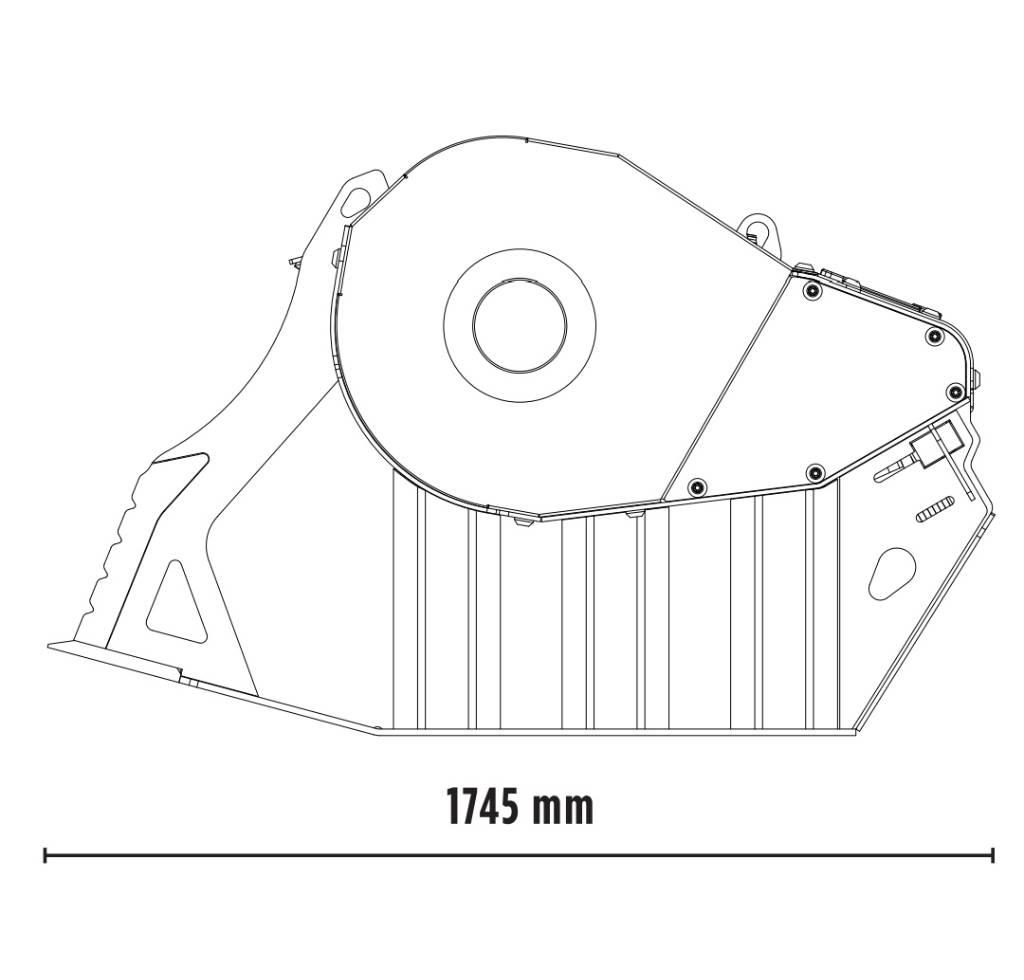 MB Crusher BF60.1 S4 جراشات البناء