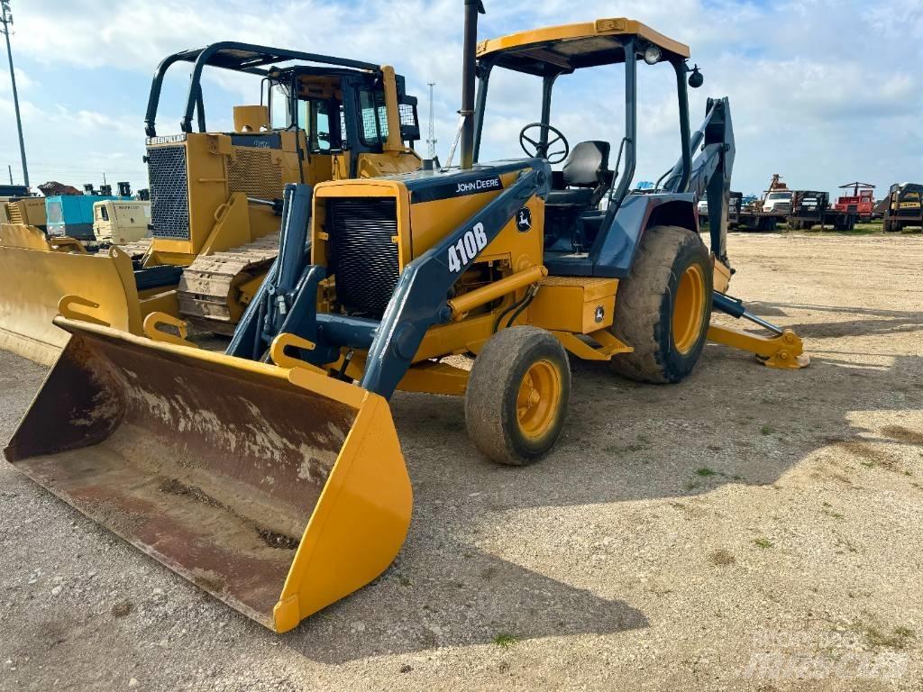 John Deere 410 B لوادر ذات جرافات عكسية