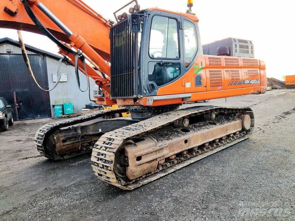 Doosan DX 420 LC-3 حفارات زحافة