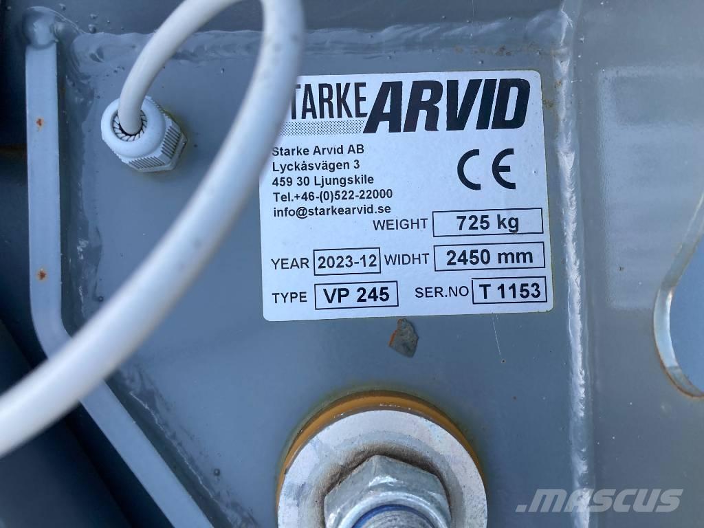 Fjärås VP245 حراثات ونصول الجليد