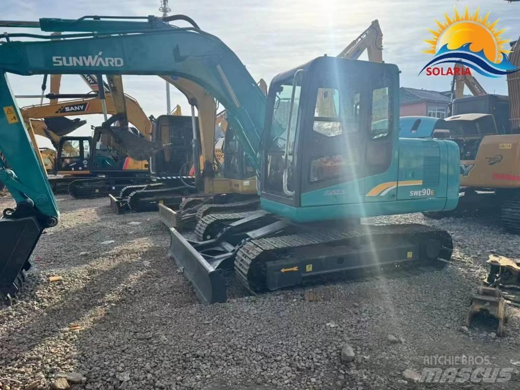 Sunward SWE 90 E حفارات زحافة