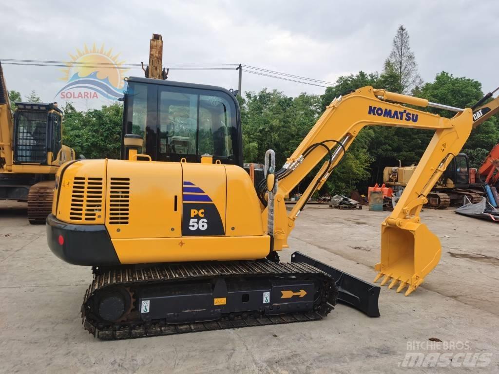 Komatsu PC 56-7 حفارات زحافة