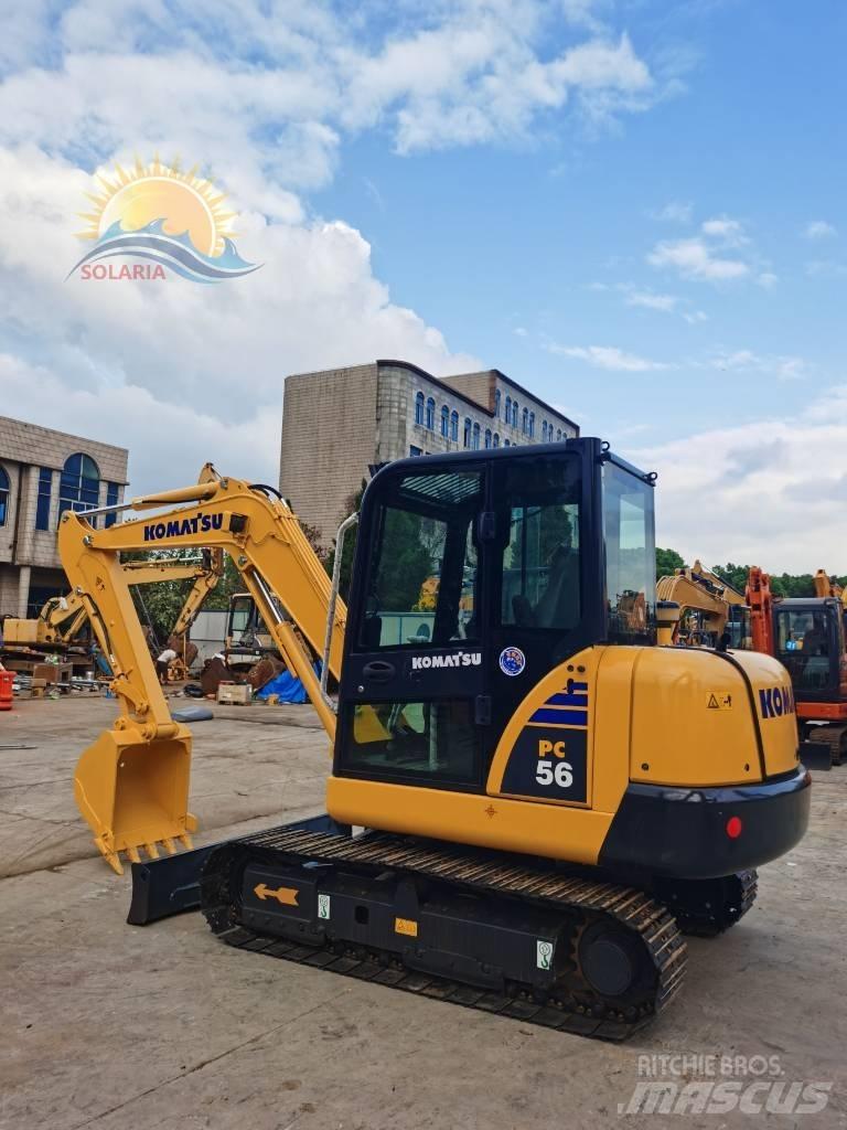 Komatsu PC 56-7 حفارات زحافة