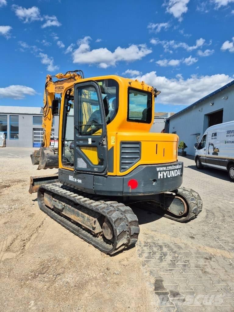 Hyundai R 80 CR-9A حفارات وسط 7 طن - 12 طن
