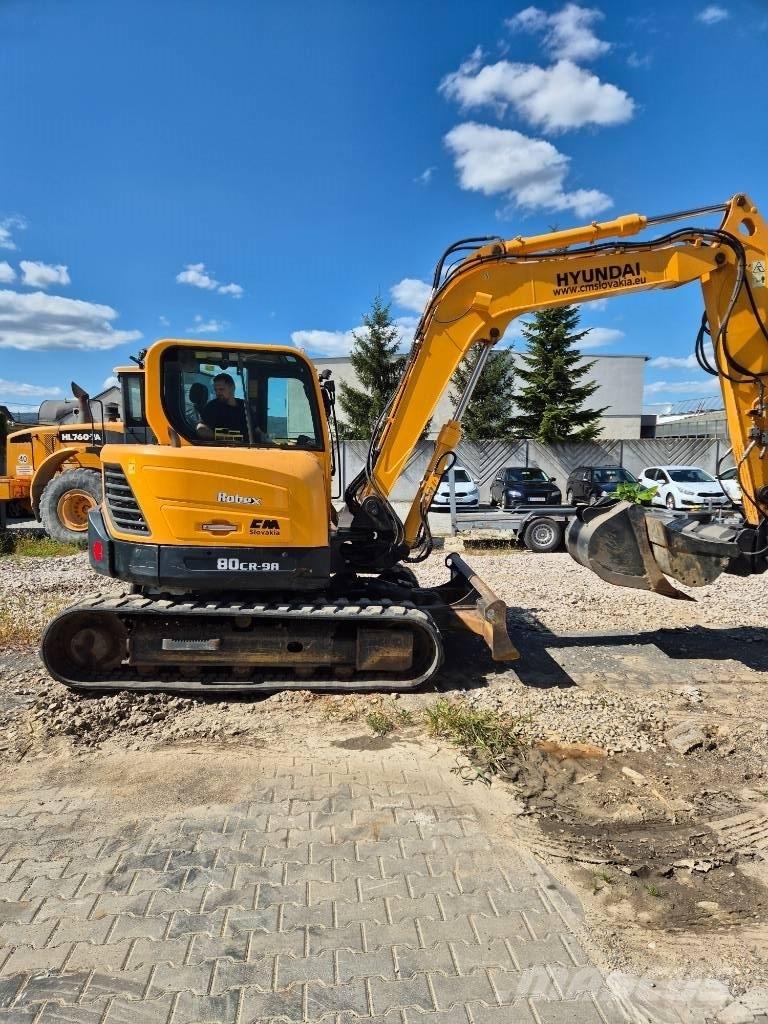 Hyundai R 80 CR-9A حفارات وسط 7 طن - 12 طن