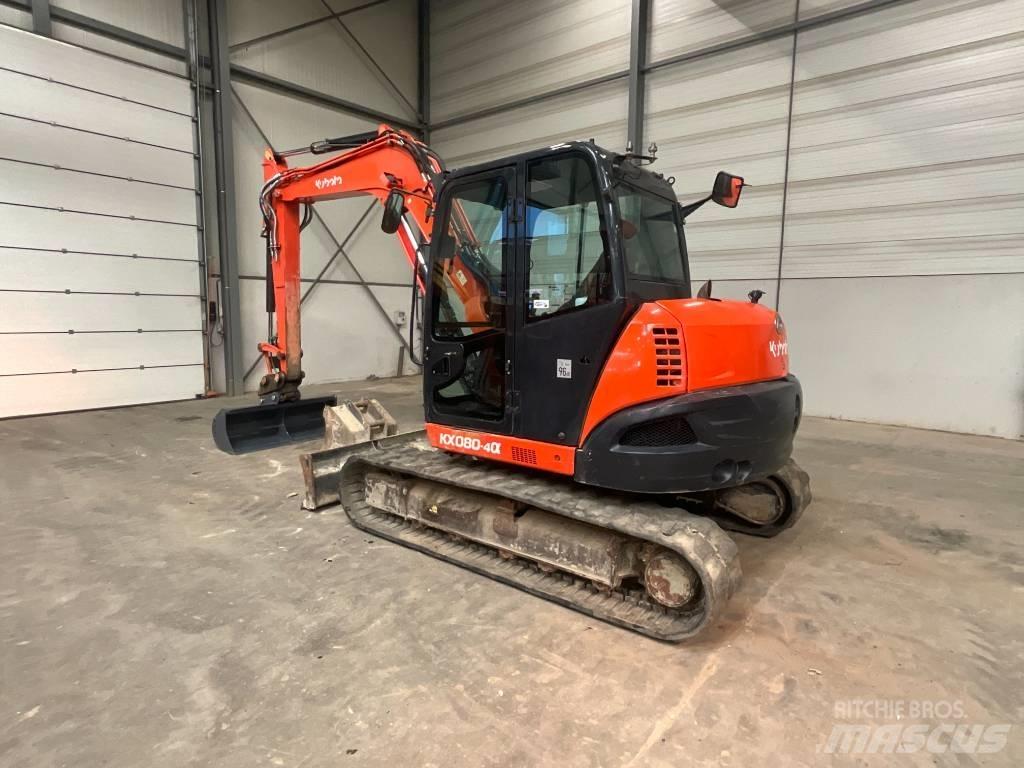 Kubota KX 080-4 A حفارات وسط 7 طن - 12 طن
