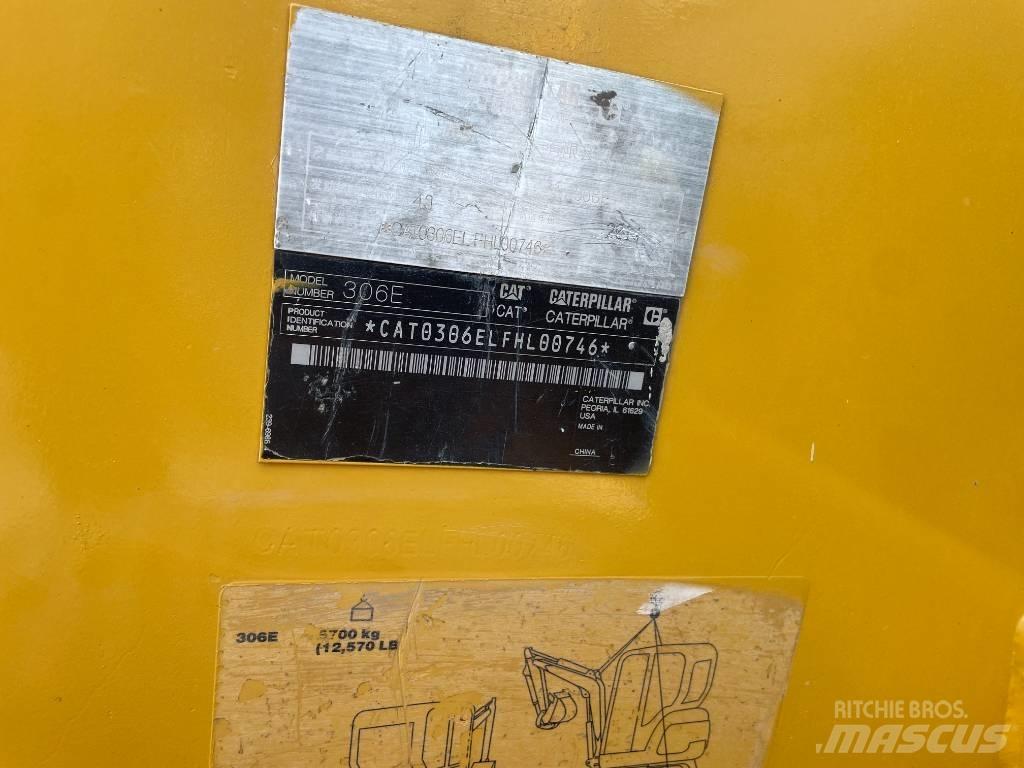 CAT 306 حفارات صغيرة أقل من 7 طن (حفارات صغيرة)
