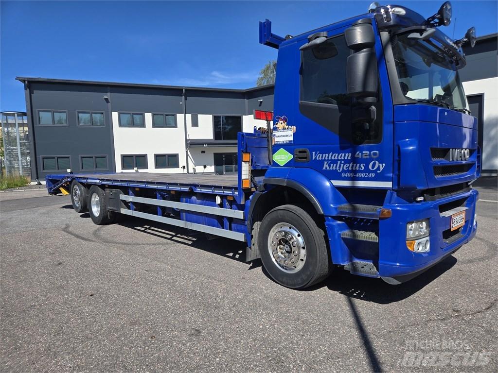 Iveco Stralis 26.420 شاحنات مسطحة/مفصلية الجوانب