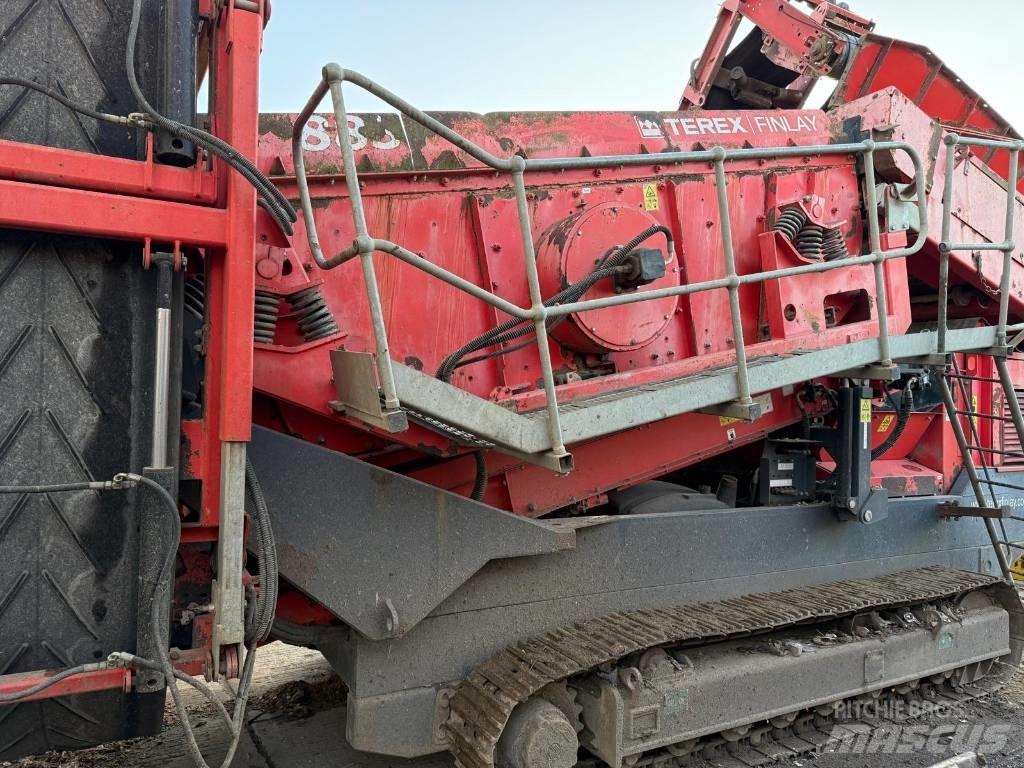 Terex Finlay 883 أجهزة فحص متنقلة