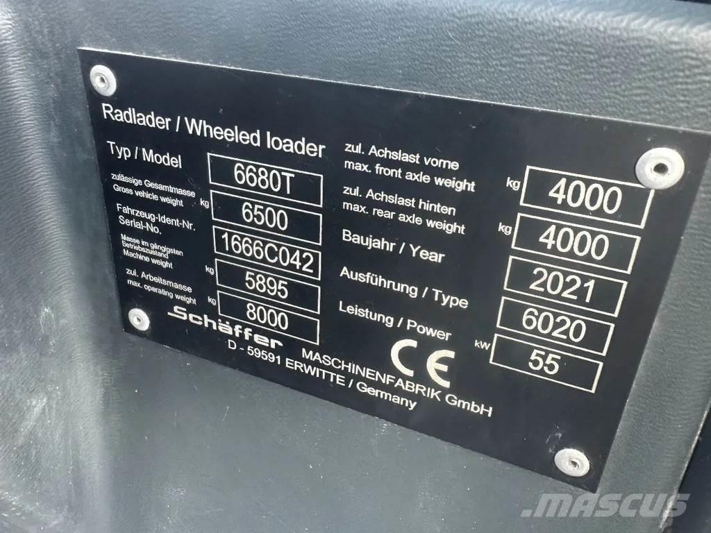 Schäffer 6080T رافعة تلسكوبية