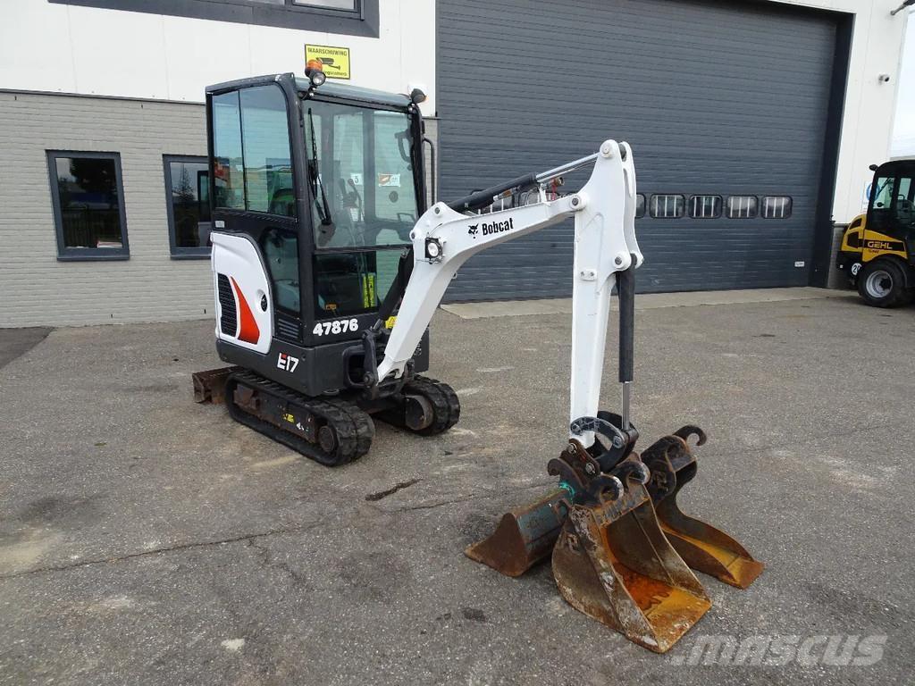 Bobcat E17 حفارات صغيرة أقل من 7 طن (حفارات صغيرة)