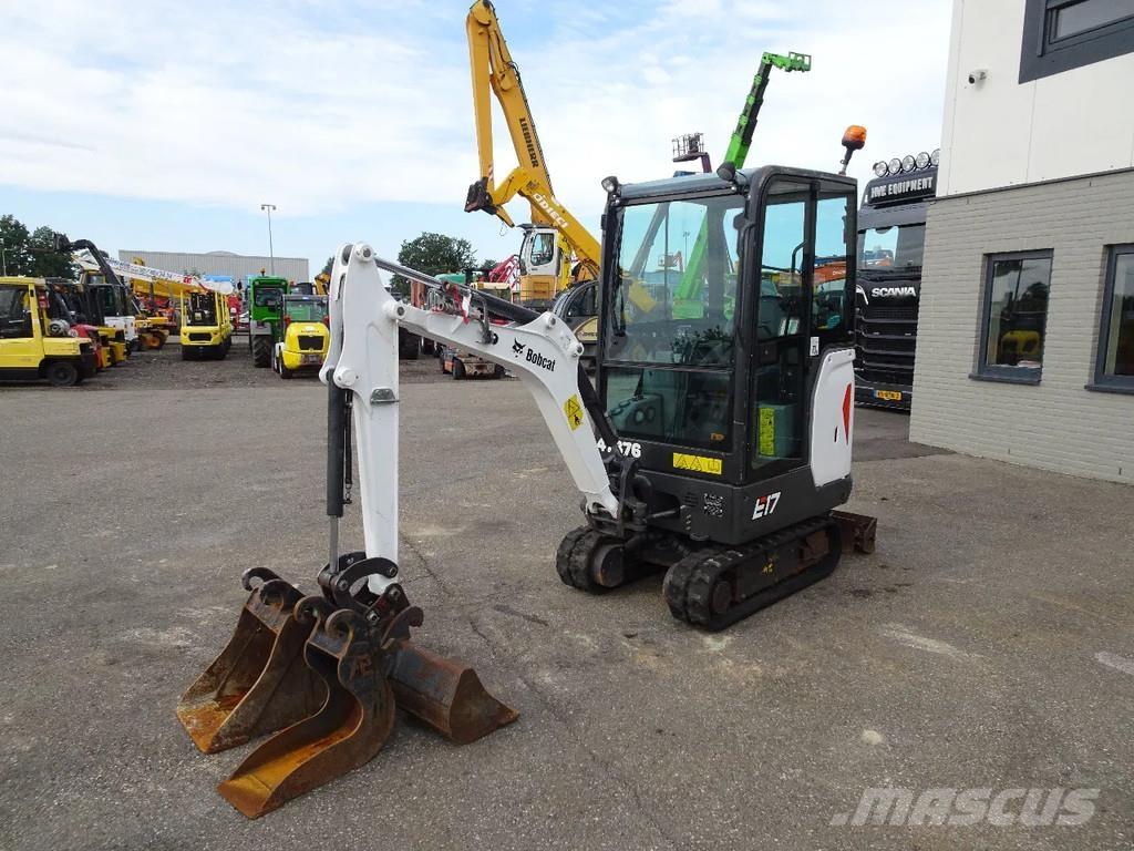 Bobcat E17 حفارات صغيرة أقل من 7 طن (حفارات صغيرة)