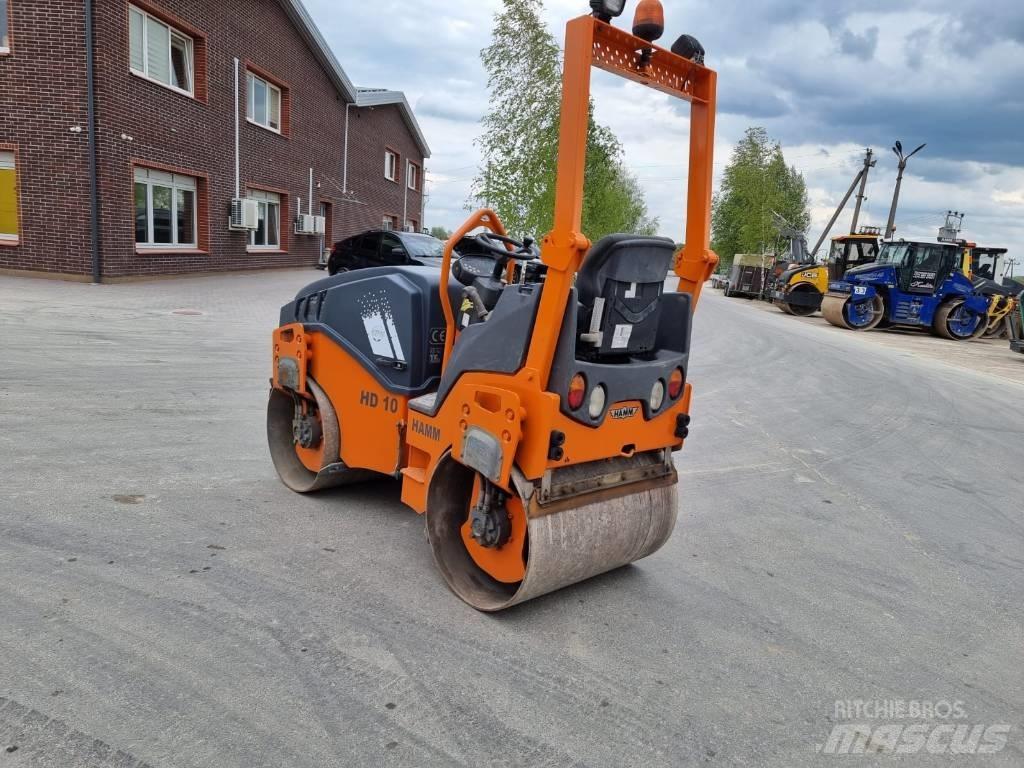 Hamm HD 10 VV مداحل ثنائية الاسطوانة