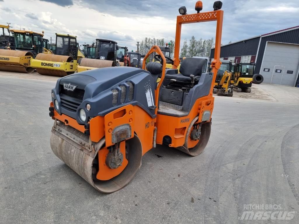 Hamm HD 10 VV مداحل ثنائية الاسطوانة