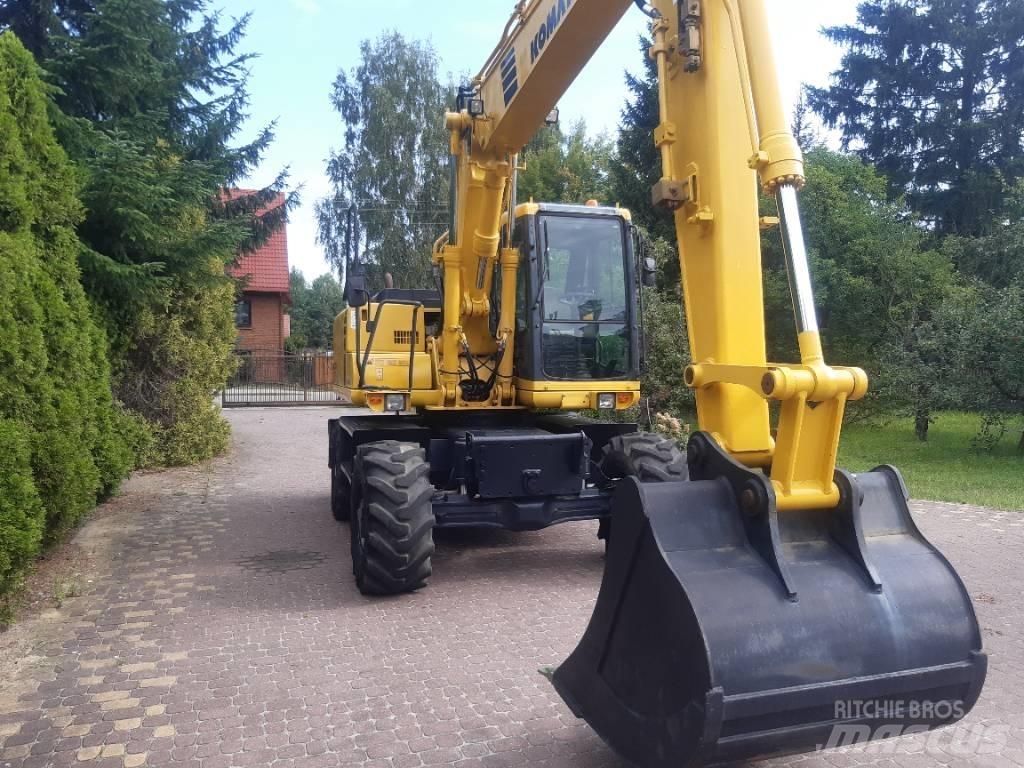 Komatsu PW 130-7 حفارات بعجل