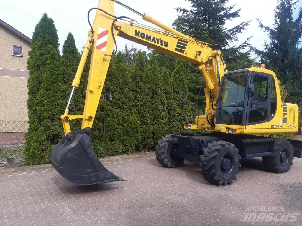 Komatsu PW 130-7 حفارات بعجل