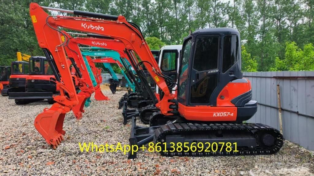 Kubota KX 057 حفارات صغيرة أقل من 7 طن (حفارات صغيرة)