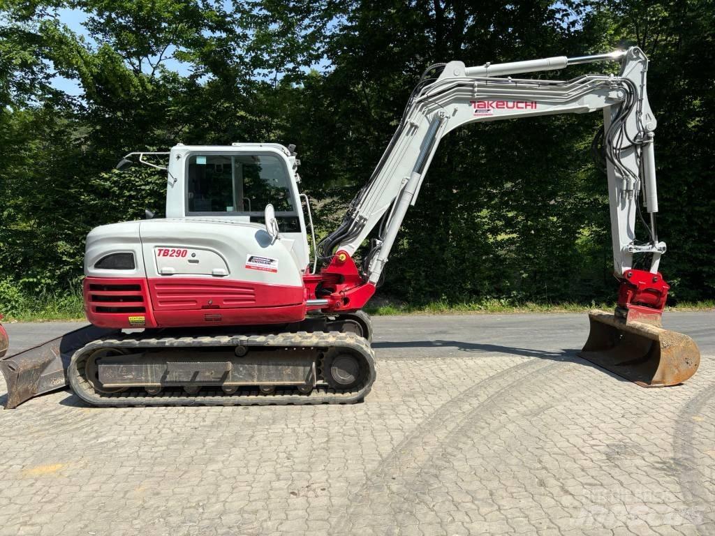 Takeuchi TB 290 حفارات وسط 7 طن - 12 طن