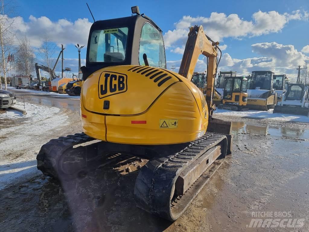 JCB 8080 ZTS حفارات وسط 7 طن - 12 طن