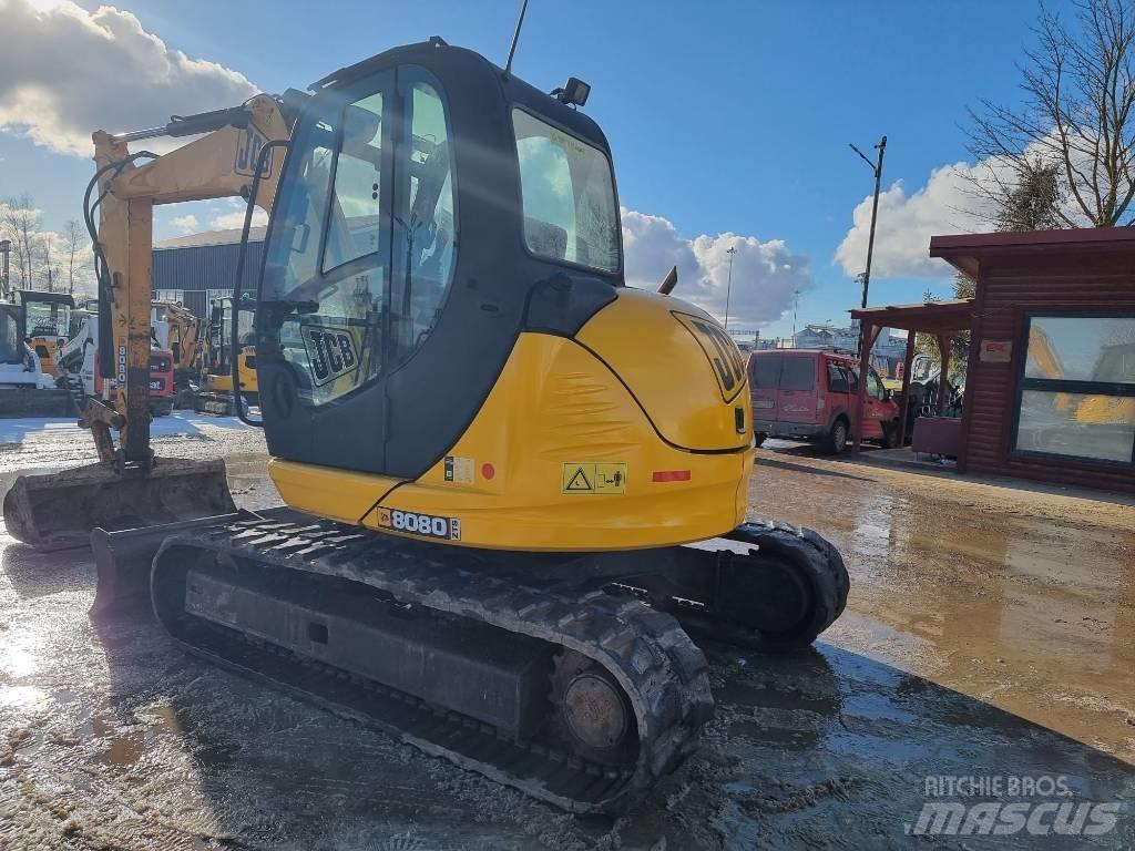 JCB 8080 ZTS حفارات وسط 7 طن - 12 طن