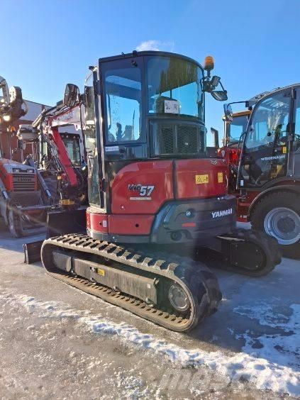 Yanmar VIO57 Vio57 حفارات صغيرة أقل من 7 طن (حفارات صغيرة)
