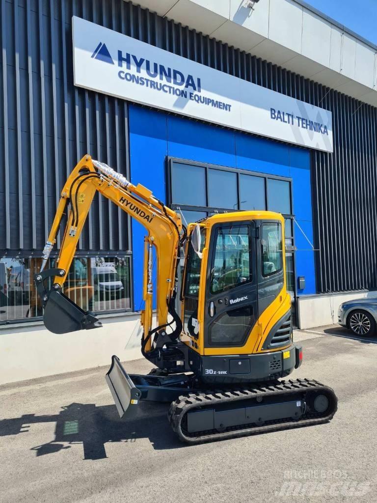 Hyundai R30Z-9AK حفارات صغيرة أقل من 7 طن (حفارات صغيرة)