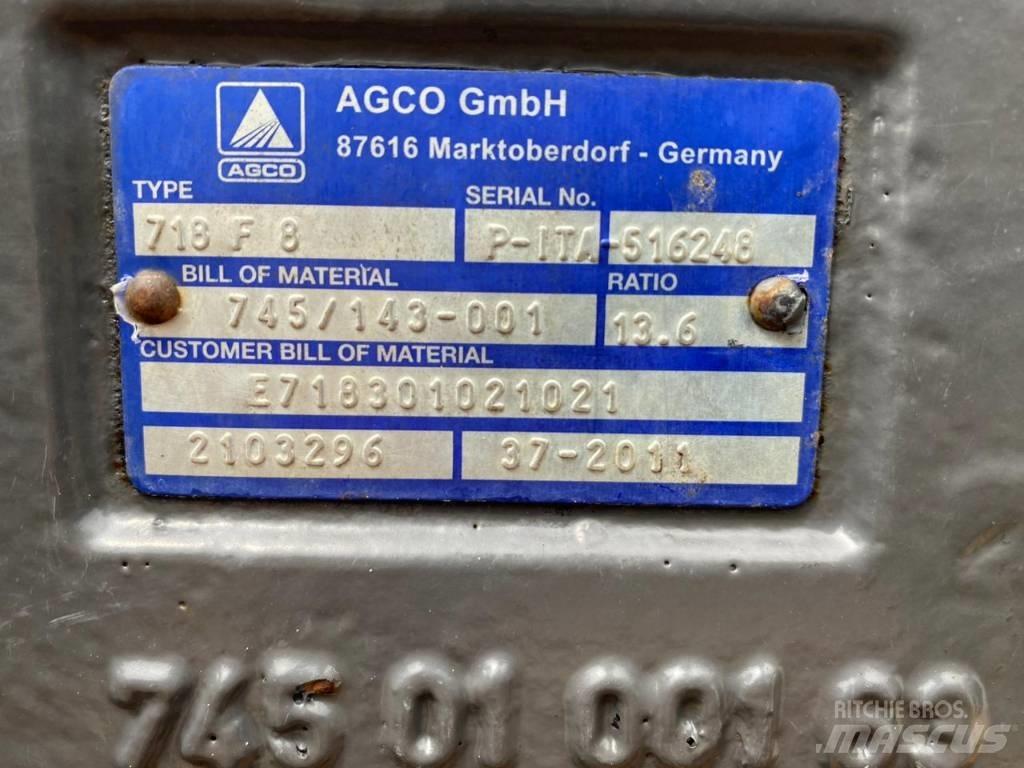 Fendt 820 FRONT AXLE أجهزة نقل