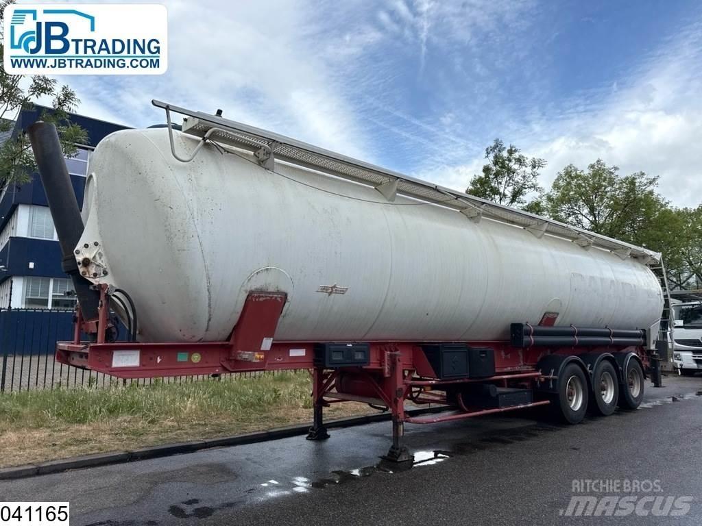 Spitzer Silo 63 m3 نصف مقطورات مقطورة 