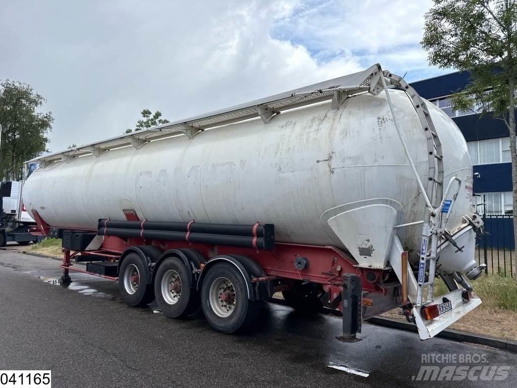Spitzer Silo 63 m3 نصف مقطورات مقطورة 
