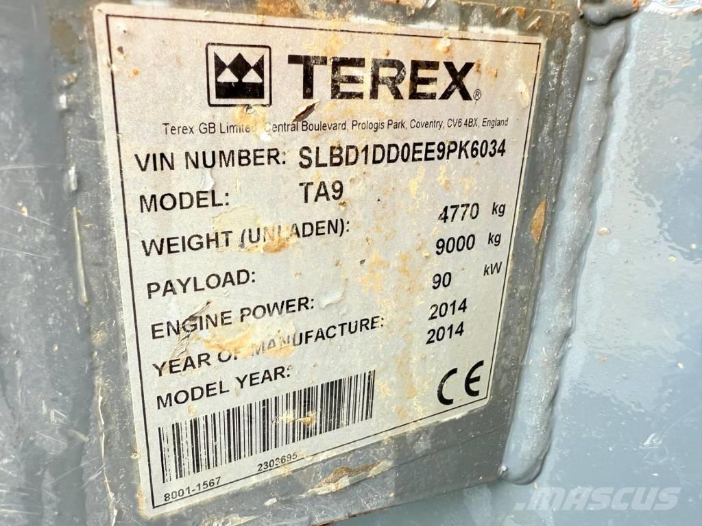Terex TA9 عربات نقل قلابة للمواقع