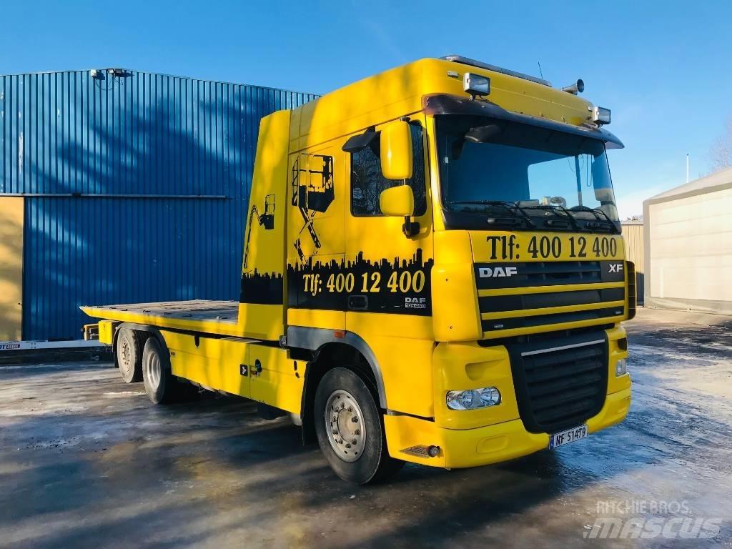 DAF 1850 FAN XF 105 شاحنات مسطحة / أوناش