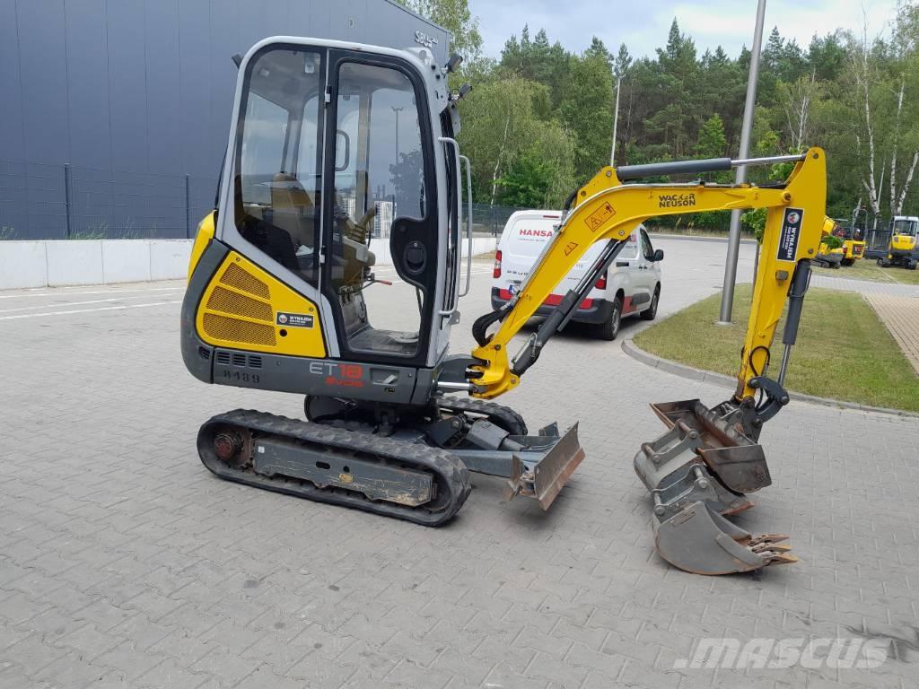 Wacker Neuson ET18 حفارات زحافة